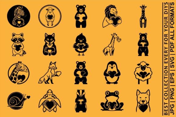 Download Friendship &amp; Love Animal Set - Animal Collection