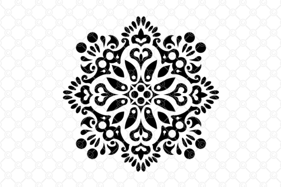 Download Indian Rangoli SVG, Decorative Art, 039 - Indian rangoli Collection