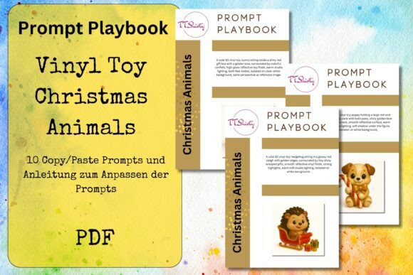 Download Vinyl Toy Christmas Animals Prompts - Animal Collection