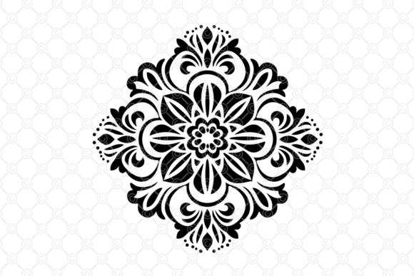 Download Indian Rangoli SVG, Decorative Art, 041 - Indian rangoli Collection