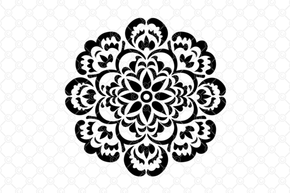 Download Indian Rangoli SVG, Decorative Art, 037 - Indian rangoli Collection