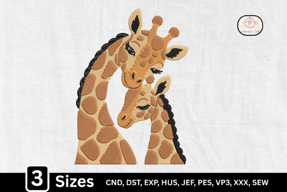 Download Safari Animal Love Giraffe Baby Mom - Animal Collection