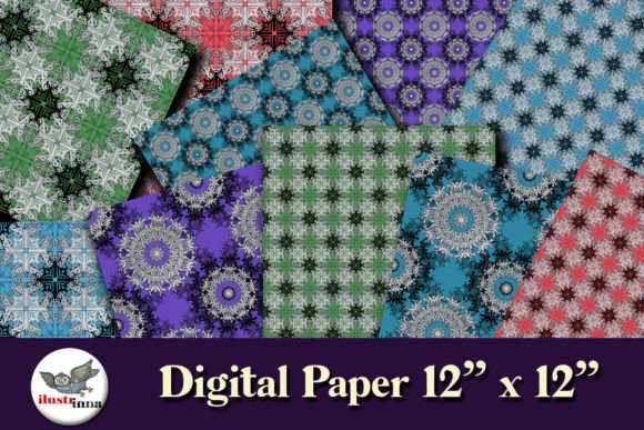 Download Christmas Purple, Blue &amp; Green - Christmas Collection