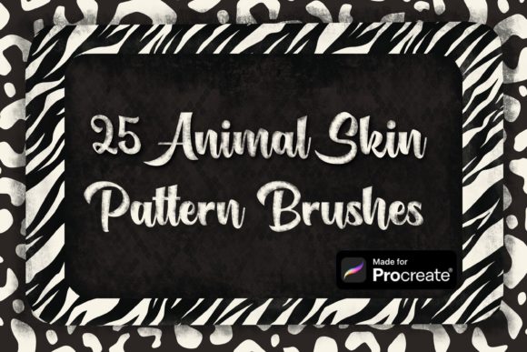 Download 25 Animal Skin Pattern Brushes Procreate - Animal Collection
