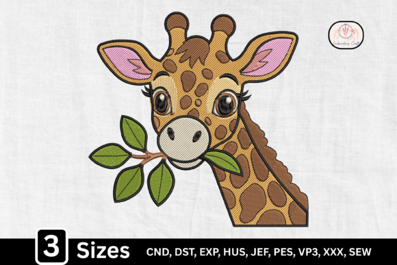 Download Safari Animal Baby Giraffe Leaves - Animal Collection