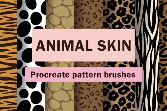 Download Procreate Animal Skin Brushes Set - Animal Collection