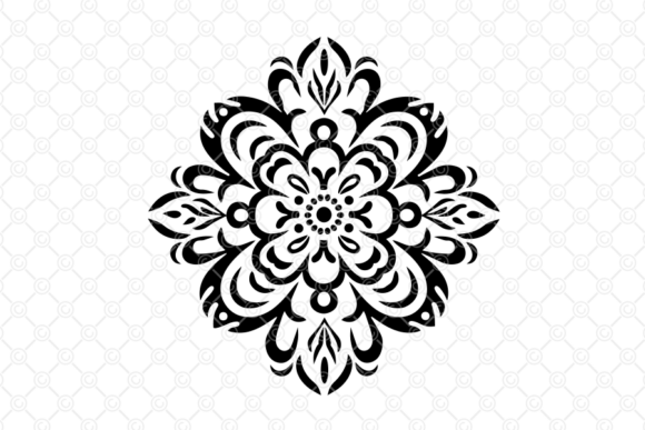 Download Indian Rangoli SVG, Decorative Art, 054 - Indian rangoli Collection