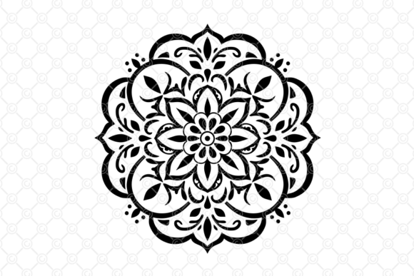 Download Indian Rangoli SVG, Decorative Art, 016 - Indian rangoli Collection