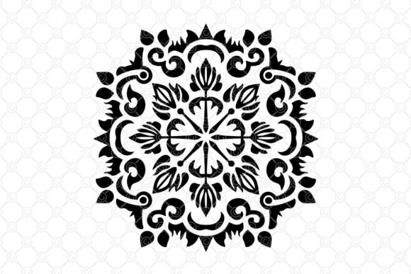 Download Indian Rangoli SVG, Decorative Art, 045 - Indian rangoli Collection