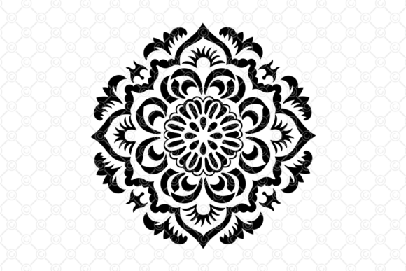 Download Indian Rangoli SVG, Decorative Art, 051 - Premium Bundle