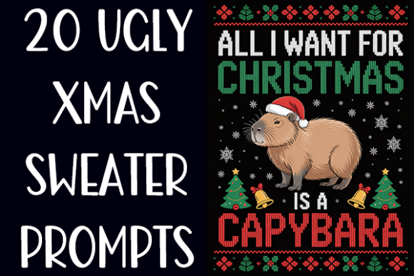 Download 20 Ugly Christmas Sweater Prompts - Christmas Collection