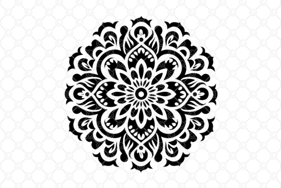 Download Indian Rangoli SVG, Decorative Art, 013 - Indian rangoli Collection