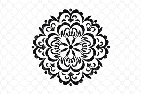 Download Indian Rangoli SVG, Decorative Art, 088 - Indian rangoli Collection
