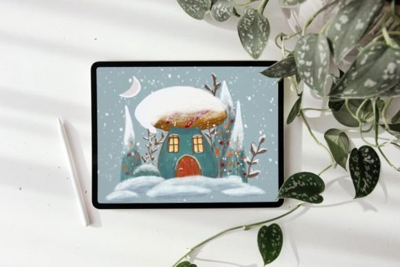Download Christmas Mushroom House - Christmas Collection