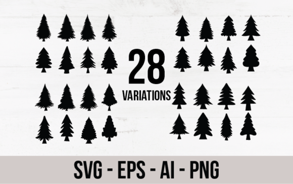 Download Christmas Tree Silhouette Bundle - Christmas Collection