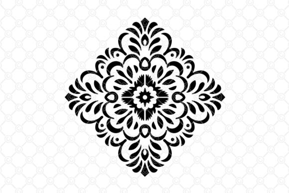 Download Indian Rangoli SVG, Decorative Art, 050 - Indian rangoli Collection